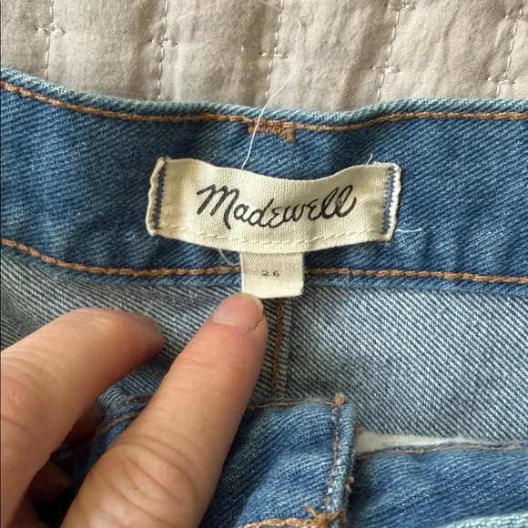 Madewell High Rise Denim Short - Picture 3 of 4